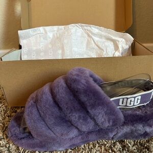 UGG Lavender Plush Slippers